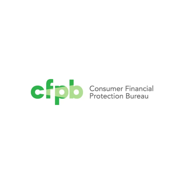 CFPB logo with green text on white background