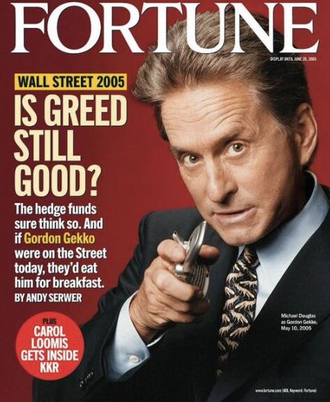 Michael Douglas on Fortune Magazine cover, June 2005