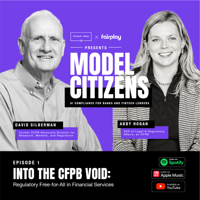 Podcast banner with two speakers, David and Abby