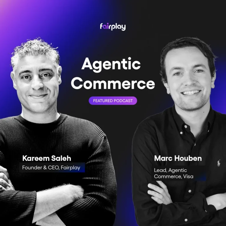 Featured podcast on agentic commerce with two speakers