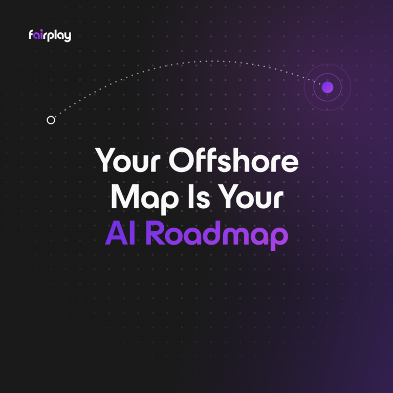 Fairplay AI roadmap graphic with mapped trajectory